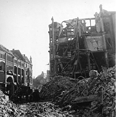 Hagen nach dem Luftangriff vom 1. Oktober 1943 - Elberfelder Strae