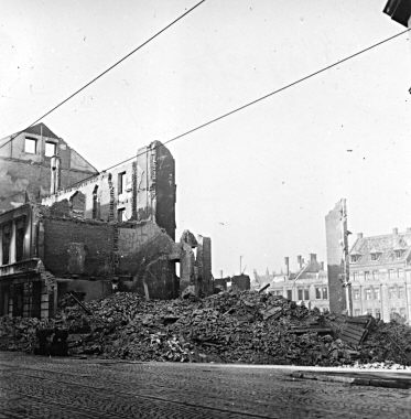 Hagen nach dem Luftangriff vom 1. Oktober 1943 - Lange Strae