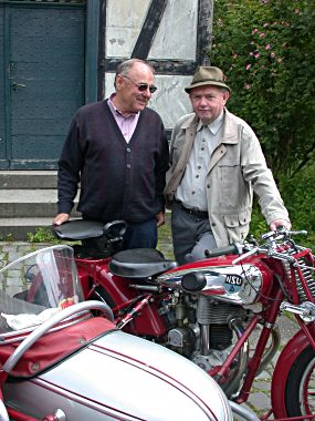 Motorrad-Klassiker im Freilichtmuseum