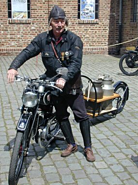 Der Mann mit der Milch ist da