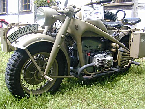 Zndapp K 750, Wehrmachtsgespann