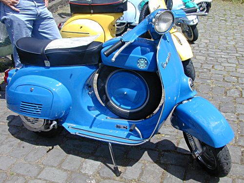 Parkplatz des Vespa-Clubs Hagen