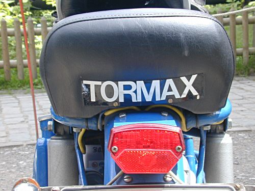 Kurios: Tornax-Rahmen mit  NSU Max-Motor