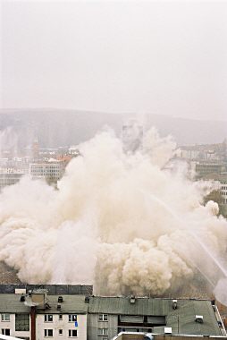 10.53 Uhr: Sprengung des Langen Oskars