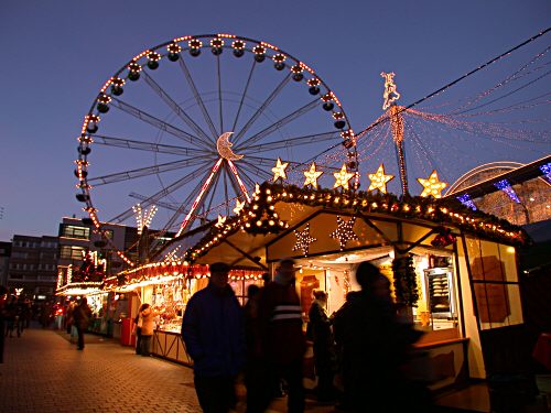 Auf dem Friedrich-Ebert-Platz