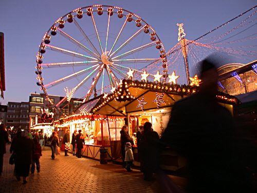 Auf dem Friedrich-Ebert-Platz