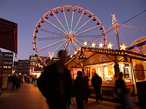 Auf dem Friedrich-Ebert-Platz