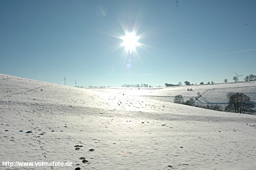 Winterspaziergang im Bachtal