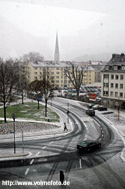 Blick aus dem Rathaus an der Volme